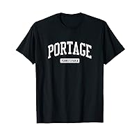 Portage Pennsylvania PA Vintage Athletic Sports Design T-Shirt