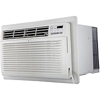 LG 9,800, Universal Design that Fits Most Sleeves 10,000 Air Conditioner, 115V, 440 Sq. Ft. for Bedroom, Living Room, Apartment, with Remote, 3 Cool & Fan Speeds, Wall AC Unit, White, 10000 BTU