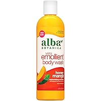Alba Botanica Very Emollient Body Wash, Honey Mango, 12 Oz