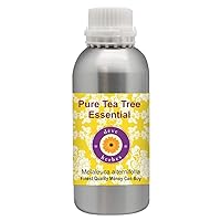 Deve Herbes Pure Tea Tree Essential Oil (Melaleuca alternifolia) Steam Distilled 300ml (10 oz)