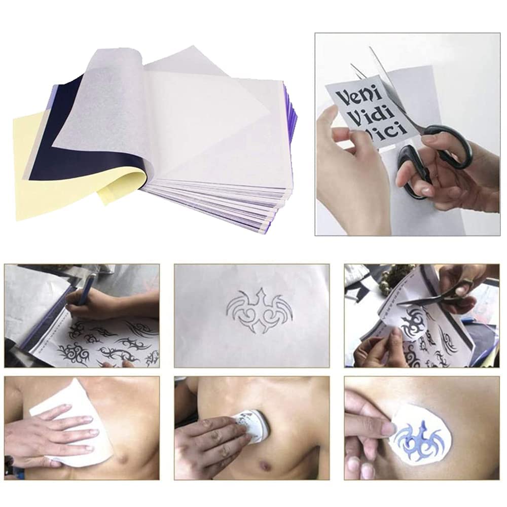 Mua CINRA Tattoo Transfer Paper, 30 Sheets Tattoo Stencil Transfer Paper  Tattoo Thermal Stencil Paper 4 Layers 8 1/2
