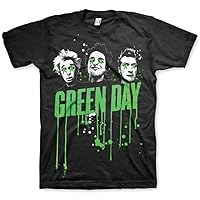 Bravado Green Day Drips Mens Black T Shirt [Apparel]
