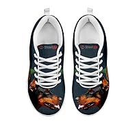 Kid's Sneakers-All Dog Halloween Print Kid's Casual Running Shoes (Choose Your Breed) (Doberman Pinscher)