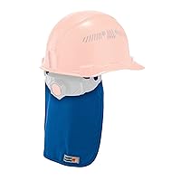 Ergodyne Chill-Its 6717FR Fire Resistant Cooling Hard Hat Neck Shade,Blue