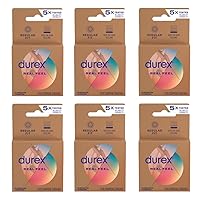 Durex Avanti Bare RealFeel Non-Latex Condom, 3 Count (Pack of 6)