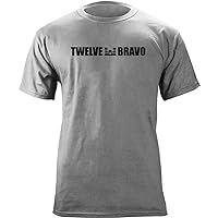 Army Combat Engineer MOS 12 Bravo 12B Veteran T-Shirt (XL, Heather Grey)