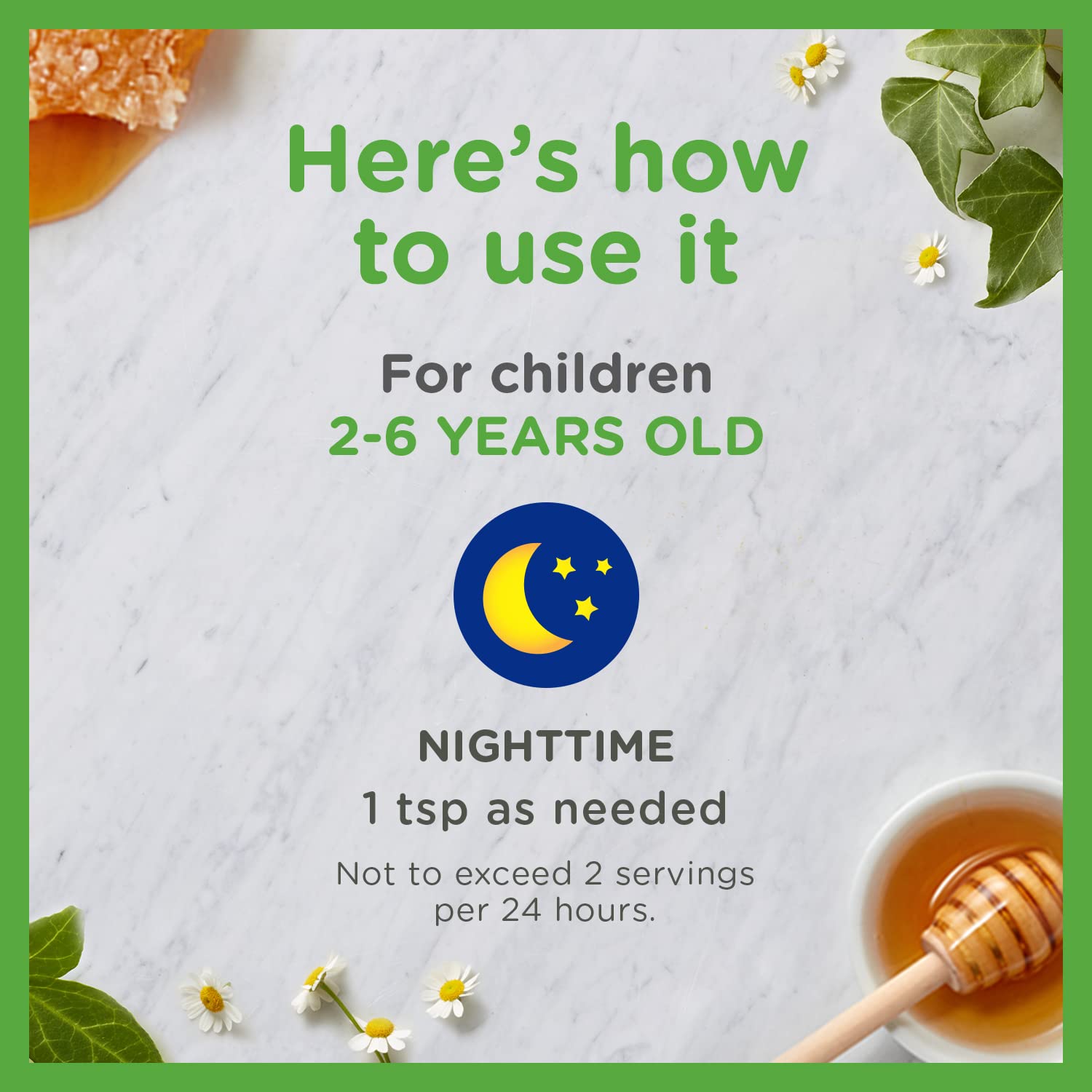 Zarbee's Kids Cough + Mucus Nighttime for Children 2-6 with Dark Honey, Ivy Leaf, Zinc & Elderberry, 1 Pediatrician Recommended, Drug & Alcohol-Free, Mixed Berry Flavor, 4FL Oz