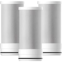 Waterdrop WD-FF-03A Faucet Replacement Filter, Carbon Block Filter Fits WD-FC-01, WD-FC-02, WD-FC-06, Reduces Chlorine, Heavy Metals and Bad Taste, Pack of 3
