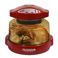 NuWave 20633 Pro Plus Oven with Stainless Steel Extender Ring, Black