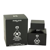 Jeanne Arthes Cobra Eau De Toilette Spray For Men 3.3 Ounce