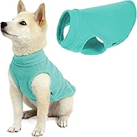 Gooby Stretch Fleece Vest Dog Sweater - Mint, Small - Warm Pullover Fleece Dog Jacket - Winter Dog Clothes for Small Dogs Boy or Girl - Dog Sweaters for Small Dogs to Dog Sweaters for Large Dogs