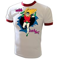 1976 Vintage Mego Style D.C. Comics Robin Boy Wonder Batman T-Shirt from DC Comics
