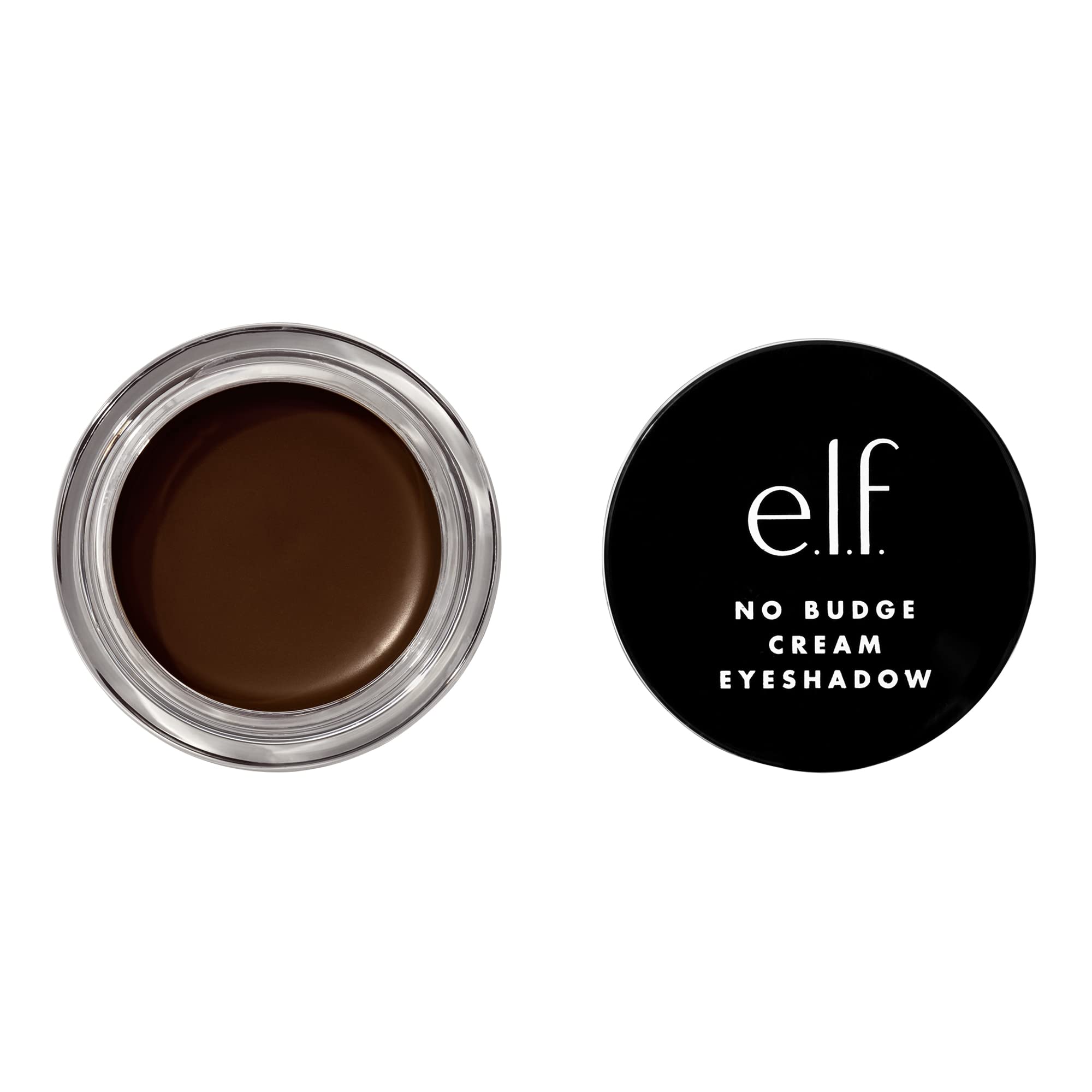 e.l.f. No Budge Cream Eyeshadow, 3-in-1 Eyeshadow, Primer & Liner With Crease-Resistant Color & Stay-Put Power, Vegan & Cruelty-Free, Plateau, 81737