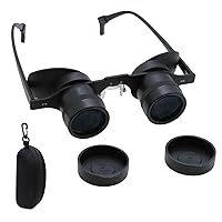 Binocular Glasses Hands Free, Professional Binocular Glasses for Fishing, Bird Watching, TV, Sports, Concerts, Theater, and Sightseeing, Portable Binoculars and Opera Glasses