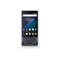 BlackBerry KEY2 LE (Lite) Dual-SIM (64GB, BBE100-4, QWERTY Keypad) (GSM Only, No CDMA) Factory Unlocked 4G Smartphone (Slate/Space Blue) - International Version