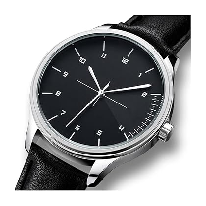 Elegance. Ease. Style. Comfort. Modern Take on The Classic. Premium. Casually Minimalistic Design. Sophisticated. Classy. Memorable. Suitable for All Occasions. Watch for Men.