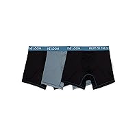Fruit of the Loom Men's Getaway Boxer Briefs, Lightweight Breathable Fabric, Quick Dry & Odor Control