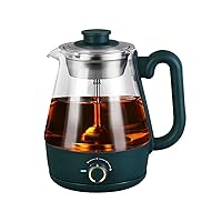 Kettles,1L Glass Water Kettle with Led Lighting, Boil-Dry Protection, Bpa Free, Jugs Kettle for Hot Water Tea/Green/a