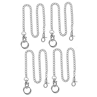 6 Pcs Pocket Watch Metal Chain Mens Choker Necklace Jewelry Necklace Pants for Men Fashion Wallet Pocket Chains Dikies Pants Men Multi Layer Jeans Chain Pants Supply Watch Supply