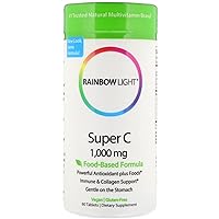 Rainbow Light Super C 1000 mg, 60-Count