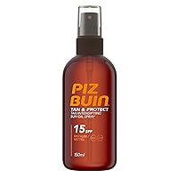 Piz Buin Tan & Protect Tan Accelerating Oil Spray SPF 15 3 x 150ml