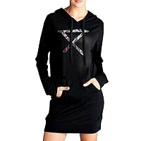 Rock Band Circa Survive Logo Meaning Women's Sweatshirt Dress Hoodie