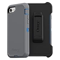 OtterBox iPhone SE 3rd & 2nd Gen, iPhone 8 & iPhone 7 (not Compatible with Plus Sized Models) Defender Series Case - MARATHONER, Rugged & Durable, with Port Protection, Includes Holster Clip Kickstand