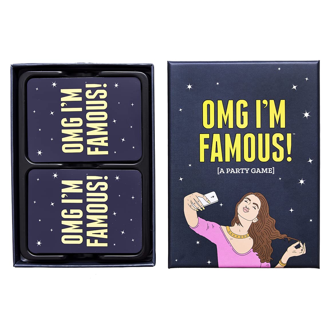 DSS Games OMG I'm Famous [A Party Game] A Strategic Card Game to Sabotage Your Friends While You Race to 1 Million Followers