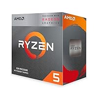 AMD Ryzen 5 4600G, 6-Core, 12-Thread Unlocked Desktop Processor with Wraith Stealth Cooler