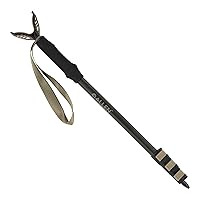 Allen Company Monopod Shooting Stick and Gun Rest - Versatile Hunting Accessories with Adjustable Height - Aluminium,Black