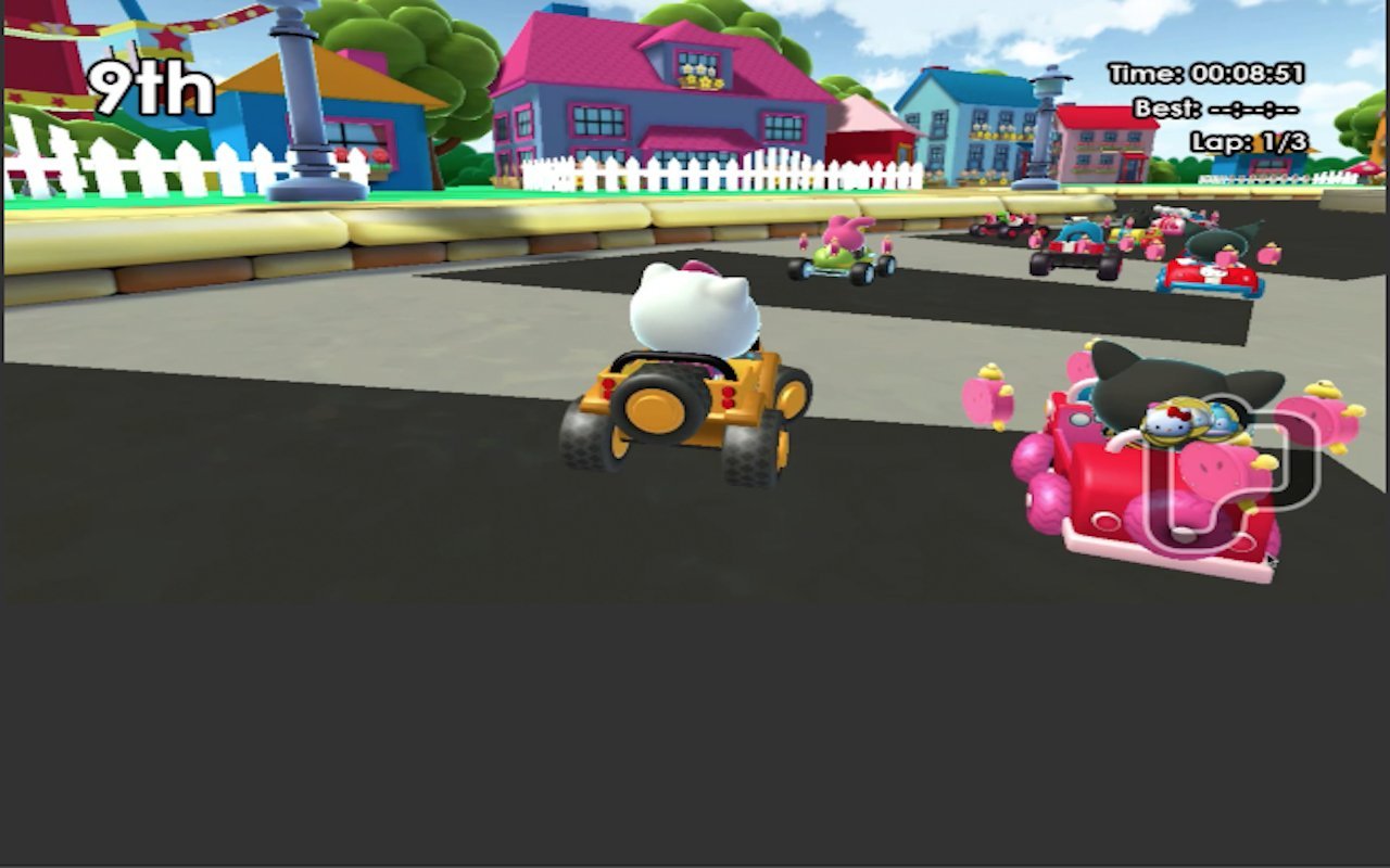 Hello Kitty and Sanrio Friends Racing [Download]