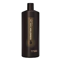 Sebastian Professional Dark Oil Lightweight Shampoo & Conditioner, Infused With Jojoba & Argan Oil