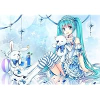Toy Game Puzzle Hatsune Miku Intellectual Skills Figures 500/1000/1500 Pieces (1500 Pieces)