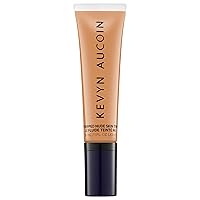 Kevyn Aucoin Stripped Nude Skin Tint, ST 08 (Deep) shade: Tinted makeup foundation with blue light protection. Sheer to light coverage. Blurs imperfections for a natural even finish. Comfortable wear.
