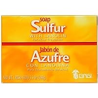 Sulfur Soap with Lanolin (4 Pack)