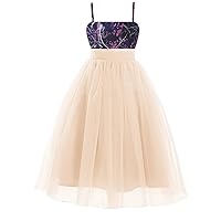 Tulle and Camo Ball Gown Pageant Cocktail Dresses Flower Girl Dress