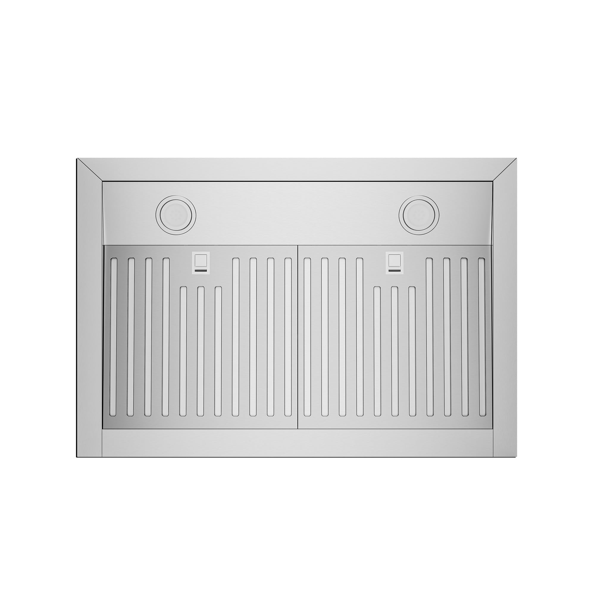 Empava Under Cabinet Range Hood, Ducted/Ductless(Charcoal-filter Sold Separately), Touch Control, 3-Speed, 400 CFM Stainless Steel, 30 in. RH07