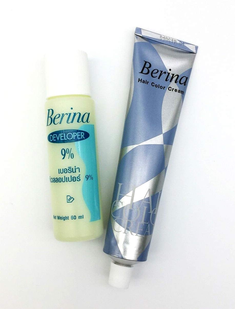 New Berina A41 Blue Hair Color Dye Cream Professional Permanent