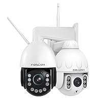 FOSCAM 4MP WiFi Outdoor Camera SD4H 18X Optical Zoom with Auto Tracking SD4 2k 4MP Outdoor Security Camera SD4