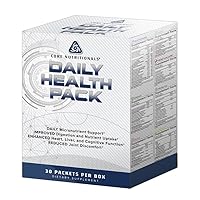 Daily Health Pack, Micronutrients, Omega-3, Probiotics, Greens and Reds, and Products to Support Vital Joints and Organs, 30 Packets Per Box