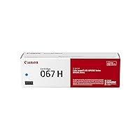 Canon 067 Cyan Toner Cartridge, High Capacity, Compatible to MF656Cdw, MF654Cdw, MF653Cdw, LBP633Cdw and LBP632Cdw Printers