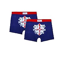 2-Pack Boxer Briefs for Men.Cotton Comfy Soft Classic Underwear Stretch Boxer Briefs （ XXS～～L ）