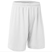 TopTie Big Boys Youth Soccer Short, 8 Inches Running Shorts with Pockets