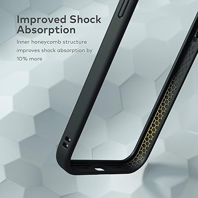 RhinoShield Modular Case Compatible with [iPhone 12 Mini] | Mod NX -  Customizable Shock Absorbent Heavy Duty Protective Cover 3.5M / 11ft Drop