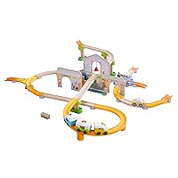 HABA Kullerbü 306745 Playway Station First Marble Run Basic Packs from 2 Years, Colourful