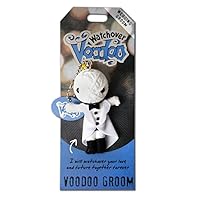 Watchover Voodoo - String Voodoo Doll Keychain – Novelty Voodoo Doll for Bag, Luggage or Car Mirror - Groom Multicolor Voodoo Keychain, 5 inches (108010083)