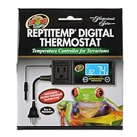 Zoo Med ReptiTemp RT-600 Digital Thermostat Controller, Black