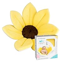 Baby Bath Seat - Baby Tubs for Newborn Infants to Toddler 0 to 6 Months and Up - Baby Essentials Must Haves - The Original Washer-Safe Flower Seat (Original, Canary Yellow)