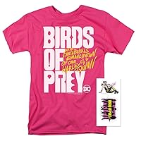 Popfunk Classic Birds of Prey Birds of Prey Logo T Shirt & Stickers