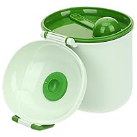 ERINGOGO 2pcs Outdoor Formula Dispenser Formula Mixer Baby Formula Food Containers Formula Pitcher Baby Bowls and Spoons Containers for Food Weaning Pp Snack Sealed Jar Toddler